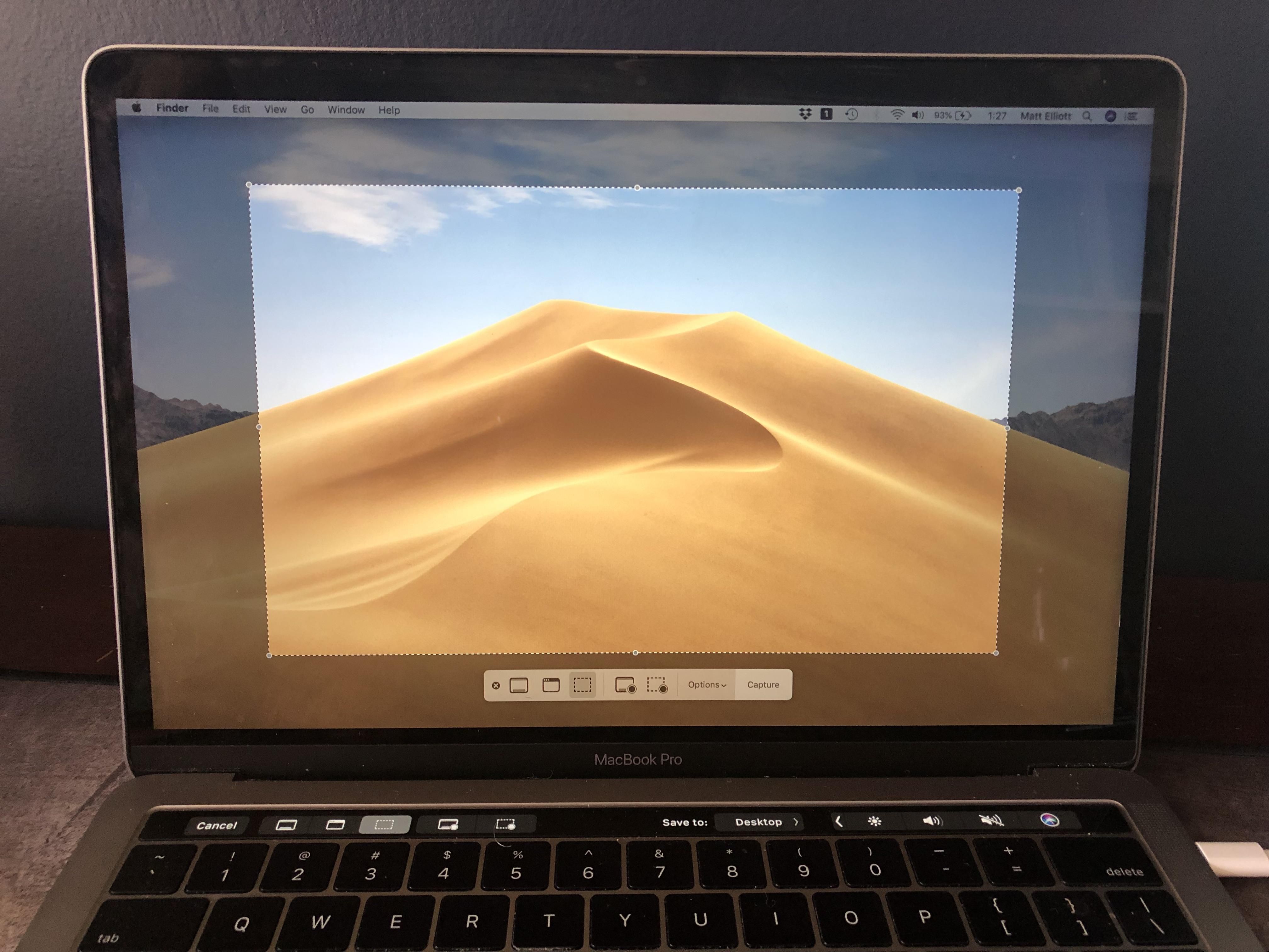 Mac screenshot keys