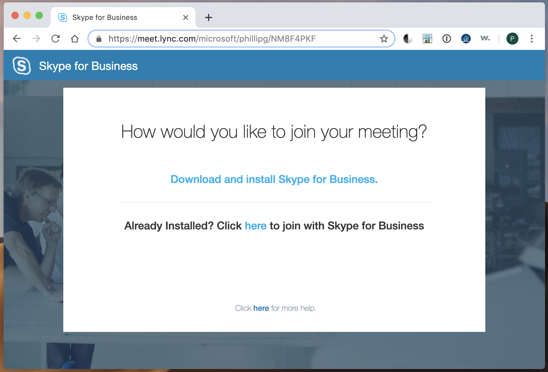Skype for business mac troubleshooting